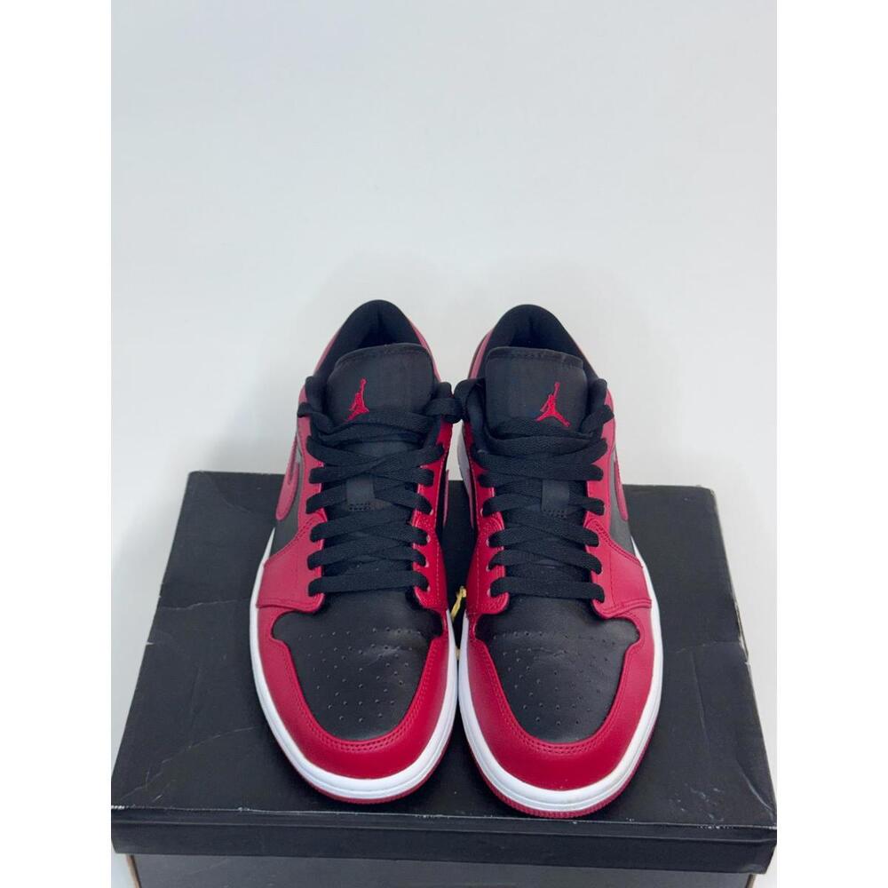 Air Jordan 1 Low Reverse Bred | gym Red Men 9 - Picture 4 of 7